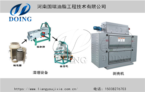 花生榨油前预处理工序的作用是什么?花生预处理步骤有哪些?